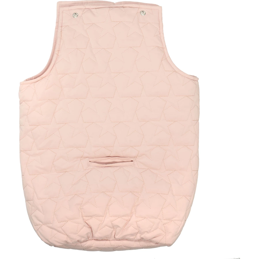 STACCATO Schneesack pearl rose gemustert