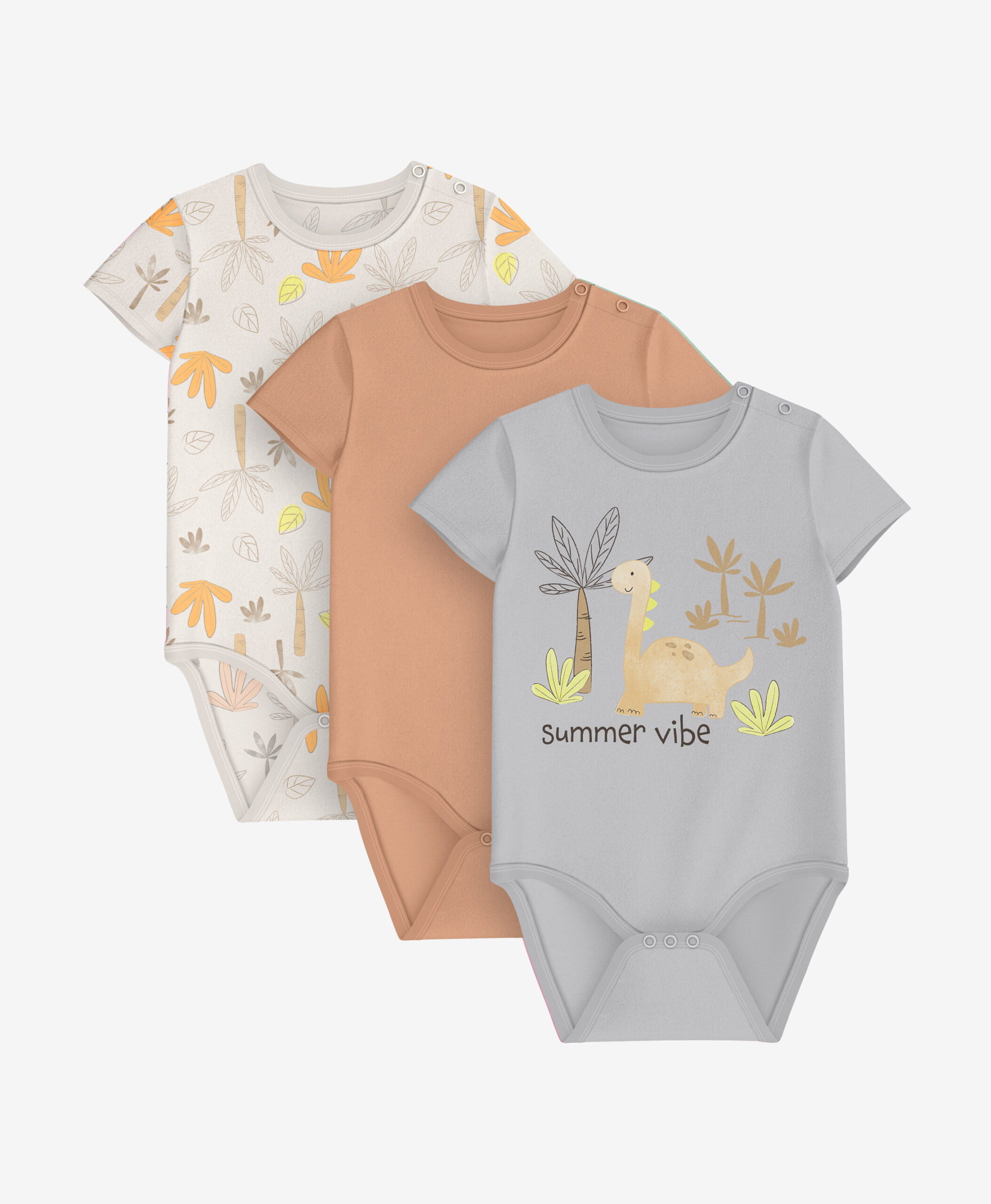 Bodies, 100% Baumwolle, 3er-Pack