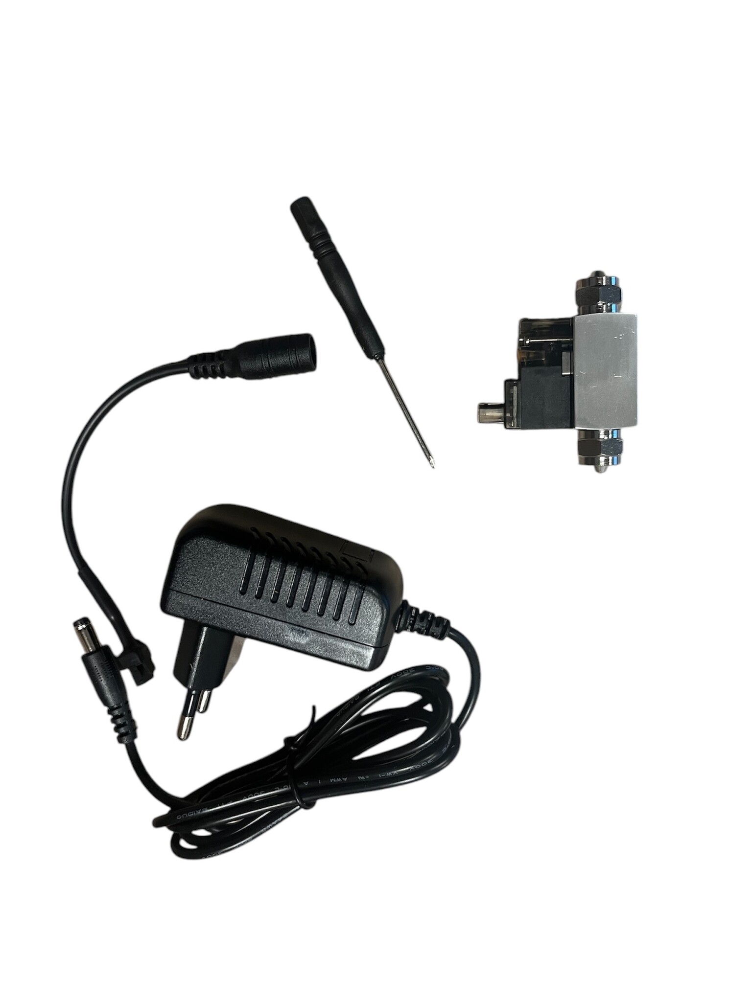 AquastoreXL Aquarium CO2 Solenoid Magneetventiel dubbele aansluiting