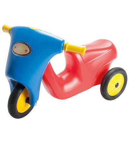 Dantoy Scooter m. Gummihjul - R?d/Bl?