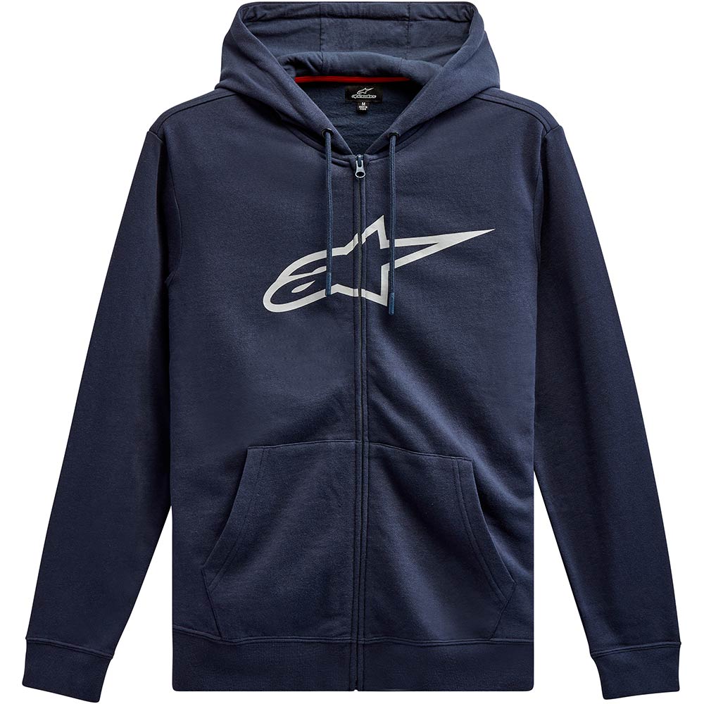Alpinestars - Sweat zippé Ageless II Navy / Gris