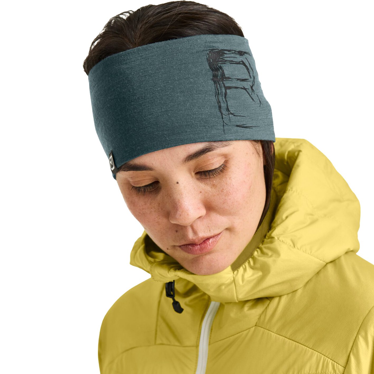 ORTOVOX 120 Tec Logo Stirnband dark arctic grey