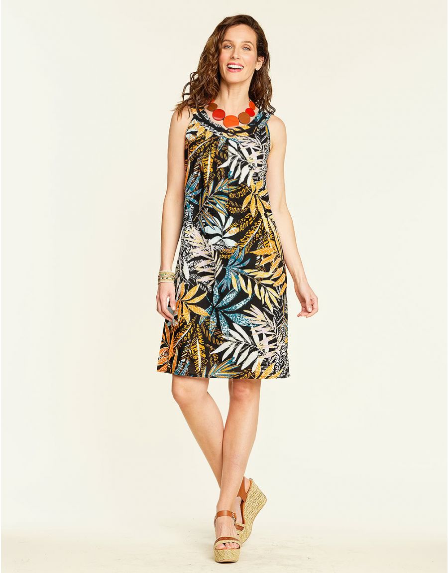 Robe coton imprimé