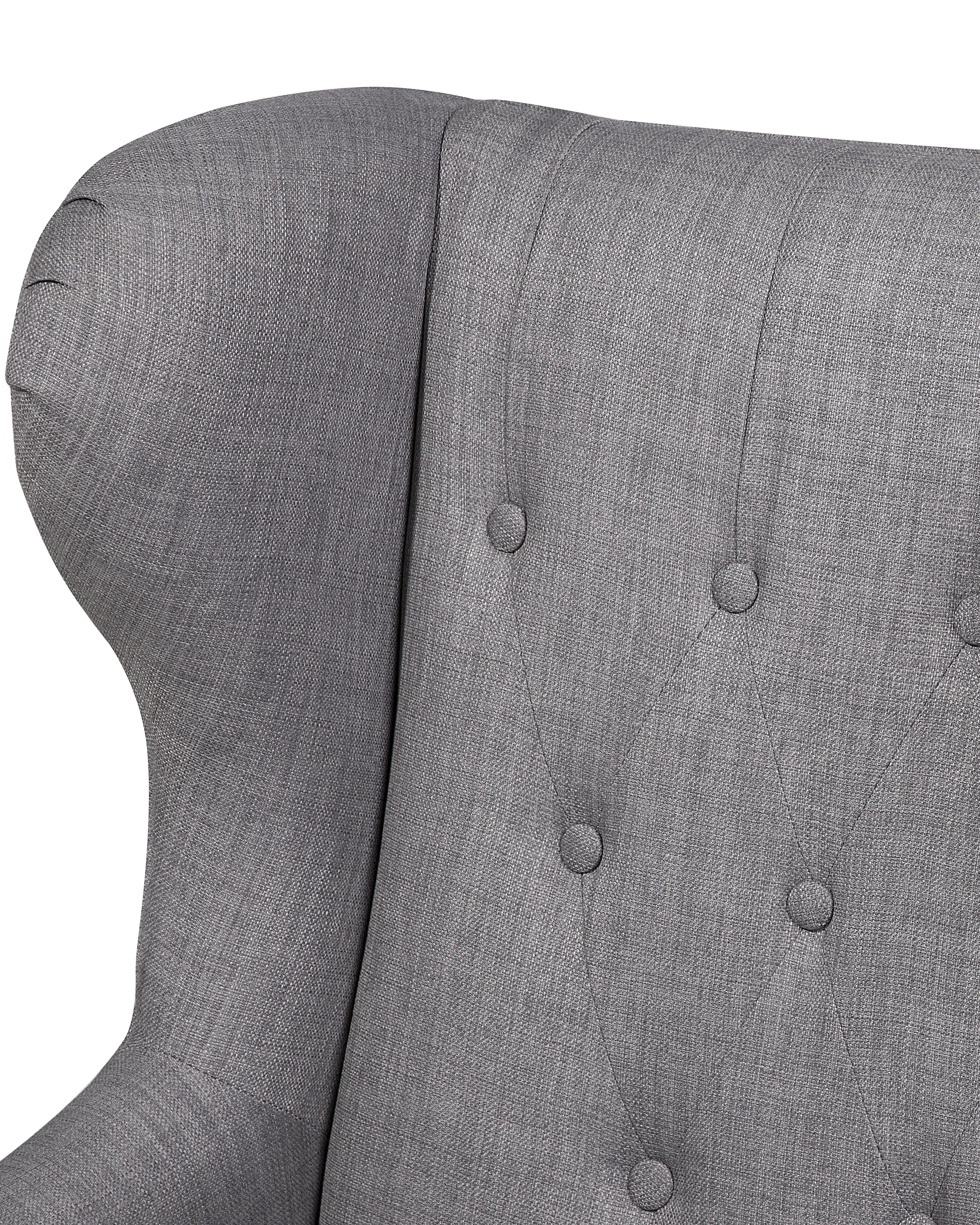Oorfauteuil ALTA Stof Grijs