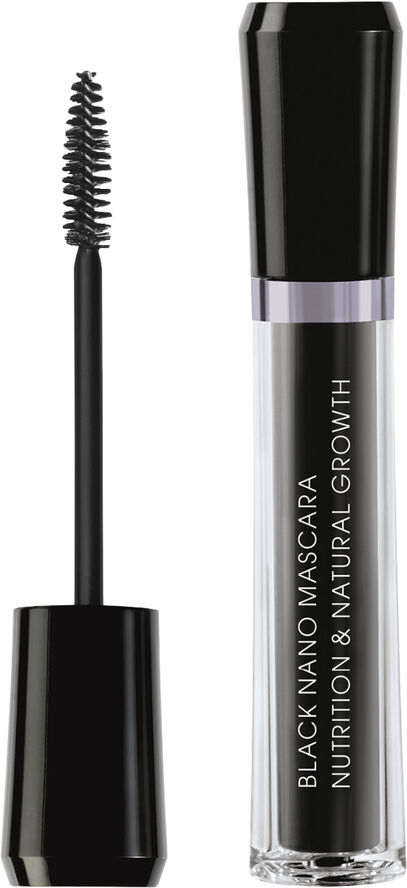 M2 Beauté M2 BEAUTÉ Black Nano Mascara Nutrition & Natural Growth