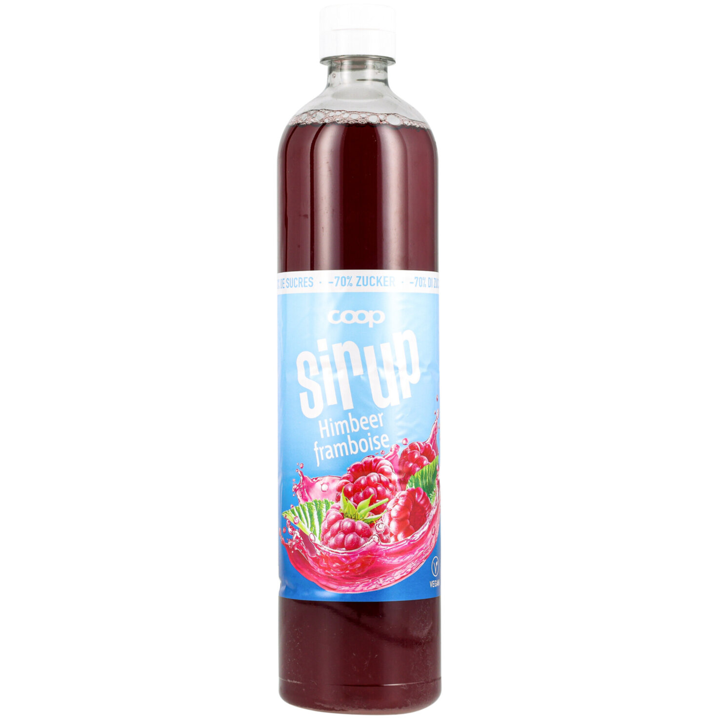 Himbeer Sirup weniger Zucker -75cl