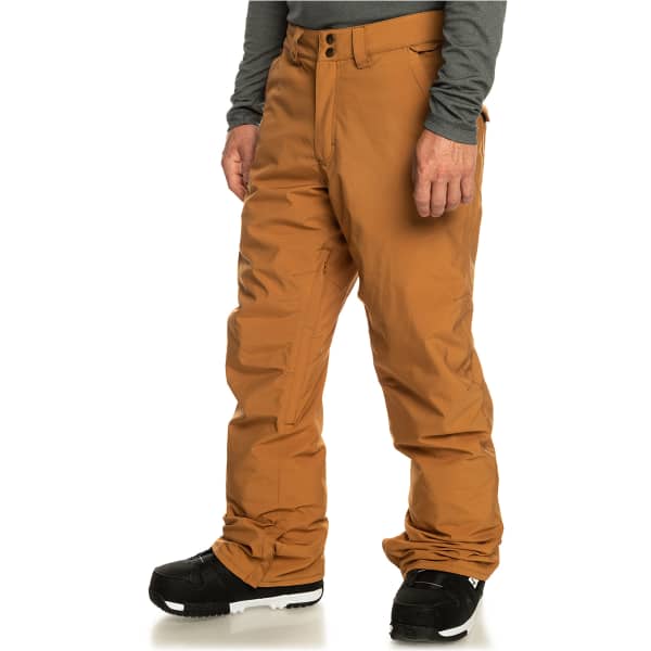 Pantalon de ski QUIKSILVER ESTATE PT BONE BROWN