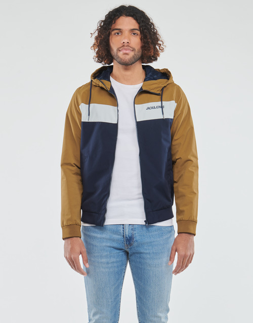 Jack & Jones - JJERUSH HOOD BOMBER - Multicolore