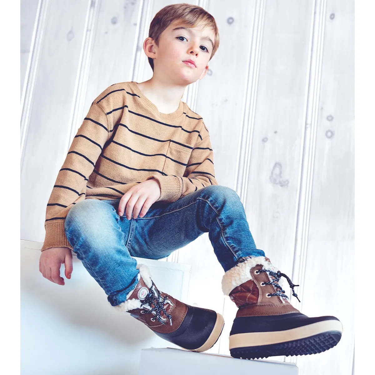 Olang Botte APE Choco Pointures 29-34