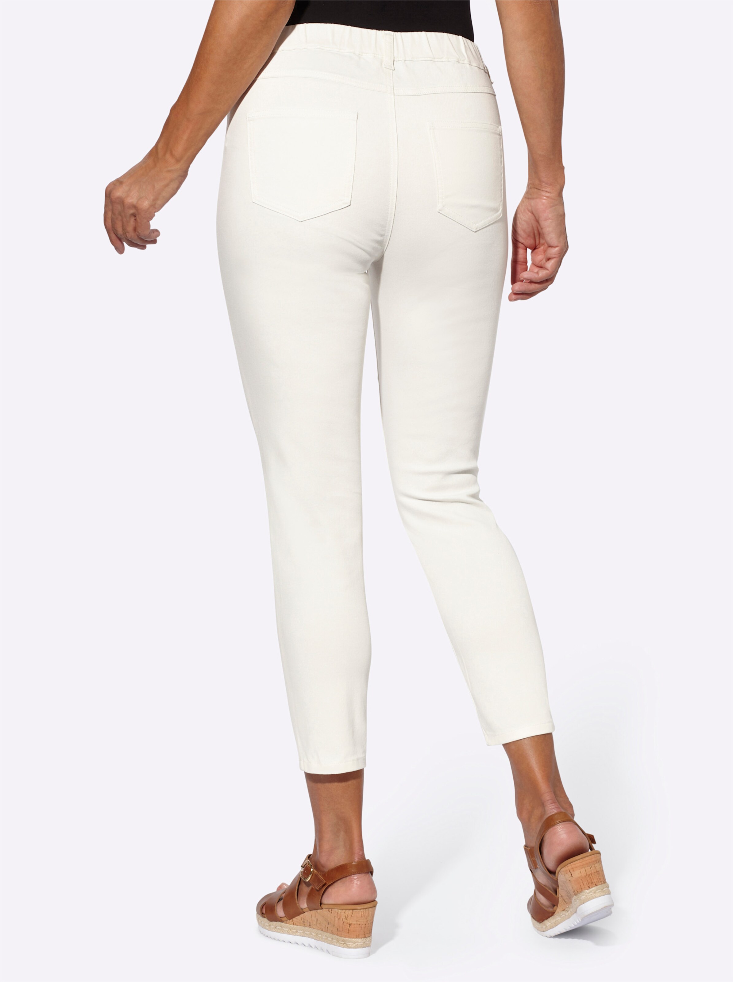 7/8-Hose in ecru
