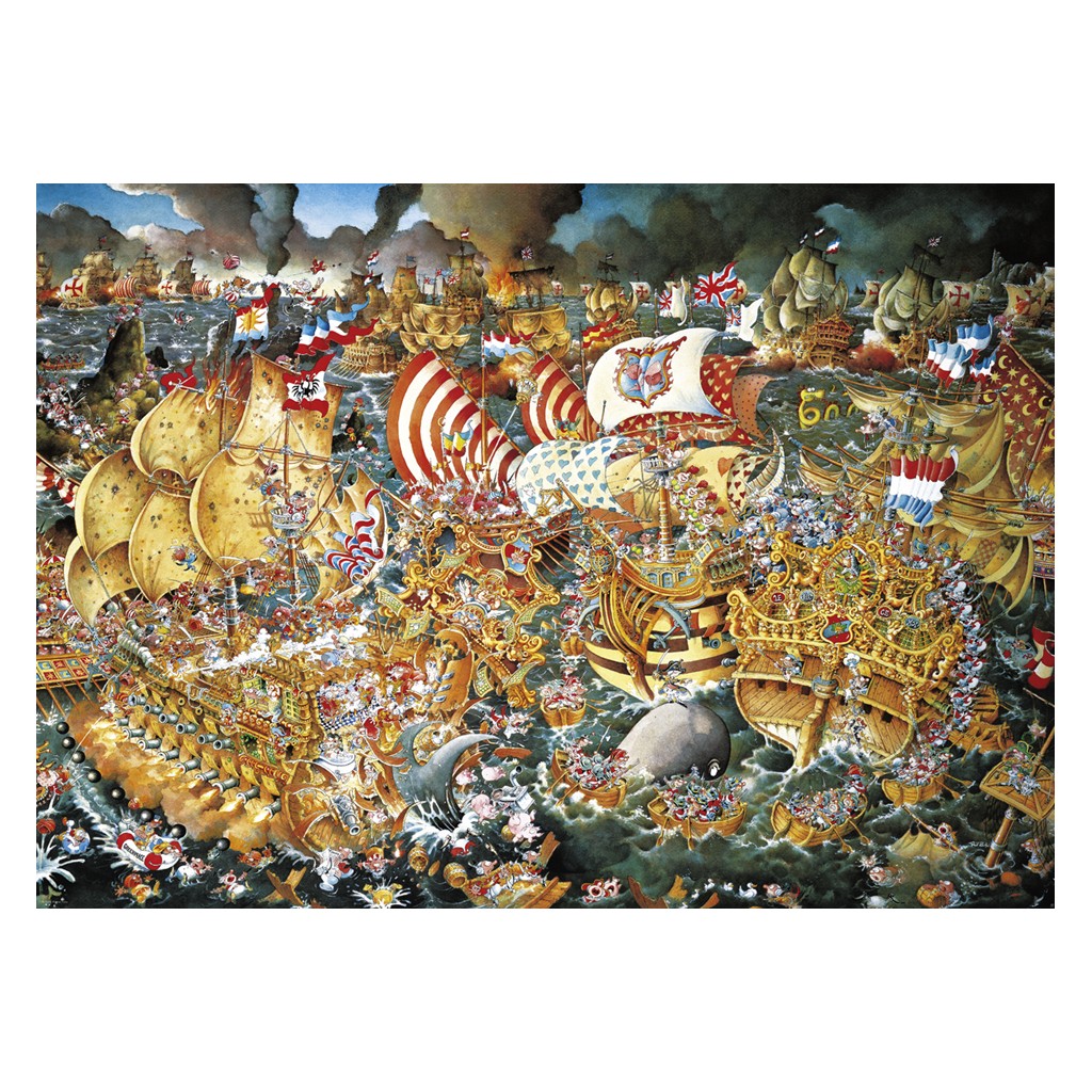 Puzzle - Trafalgar de Michael Ryba - 2000 Pièces
