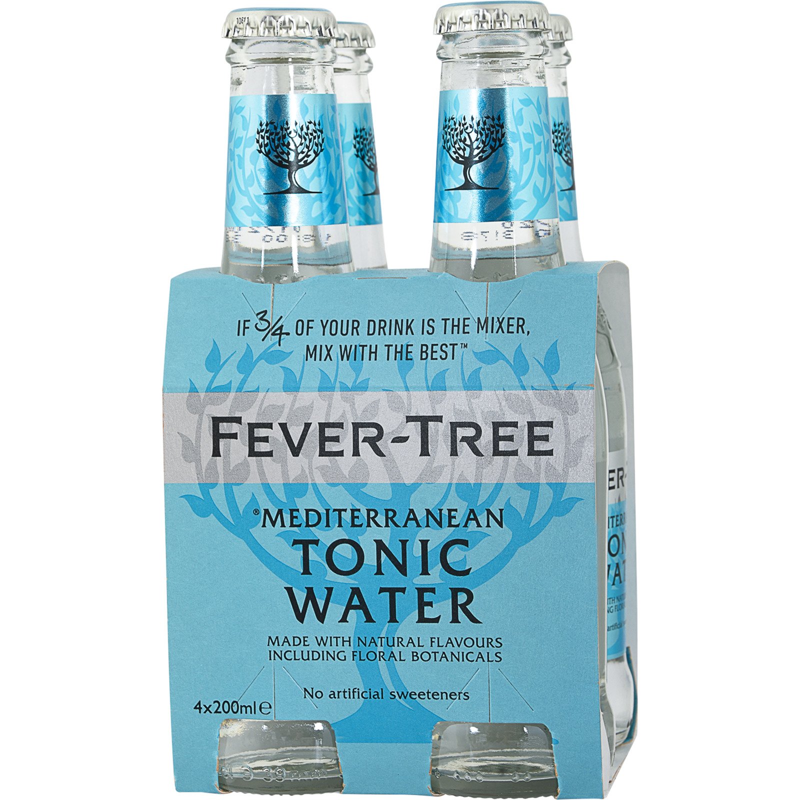 Fever-Tree Tonic Water Mediterranean 4 x 20 cl
