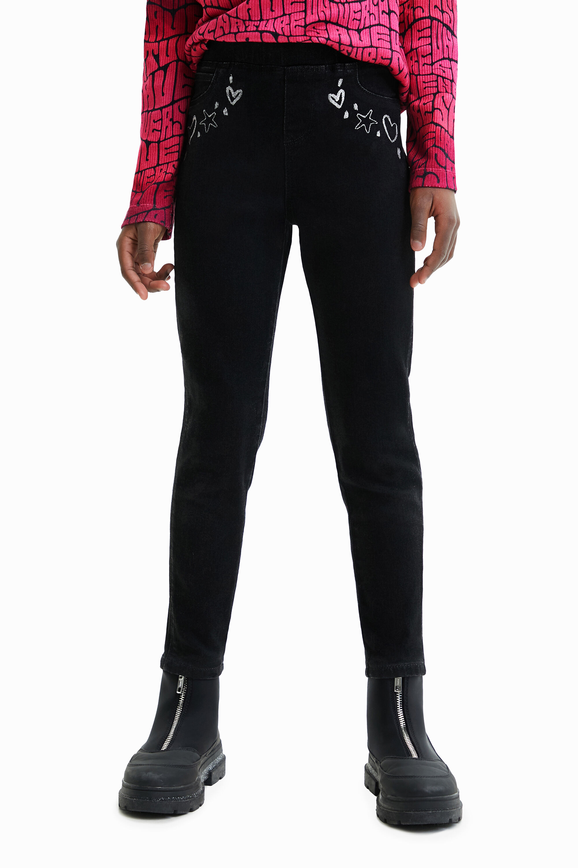 Jegging slim dessins