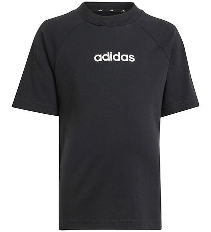 adidas Performance T-Shirt - 160 - Schwarz m. Weiß