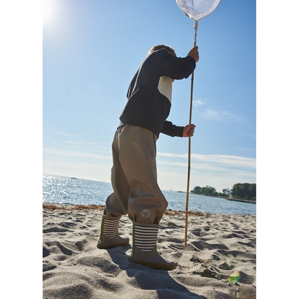 Gummistøvler Juno Blue Stripe - Wheat||Wheat Footwear → Luksusbaby.dk
