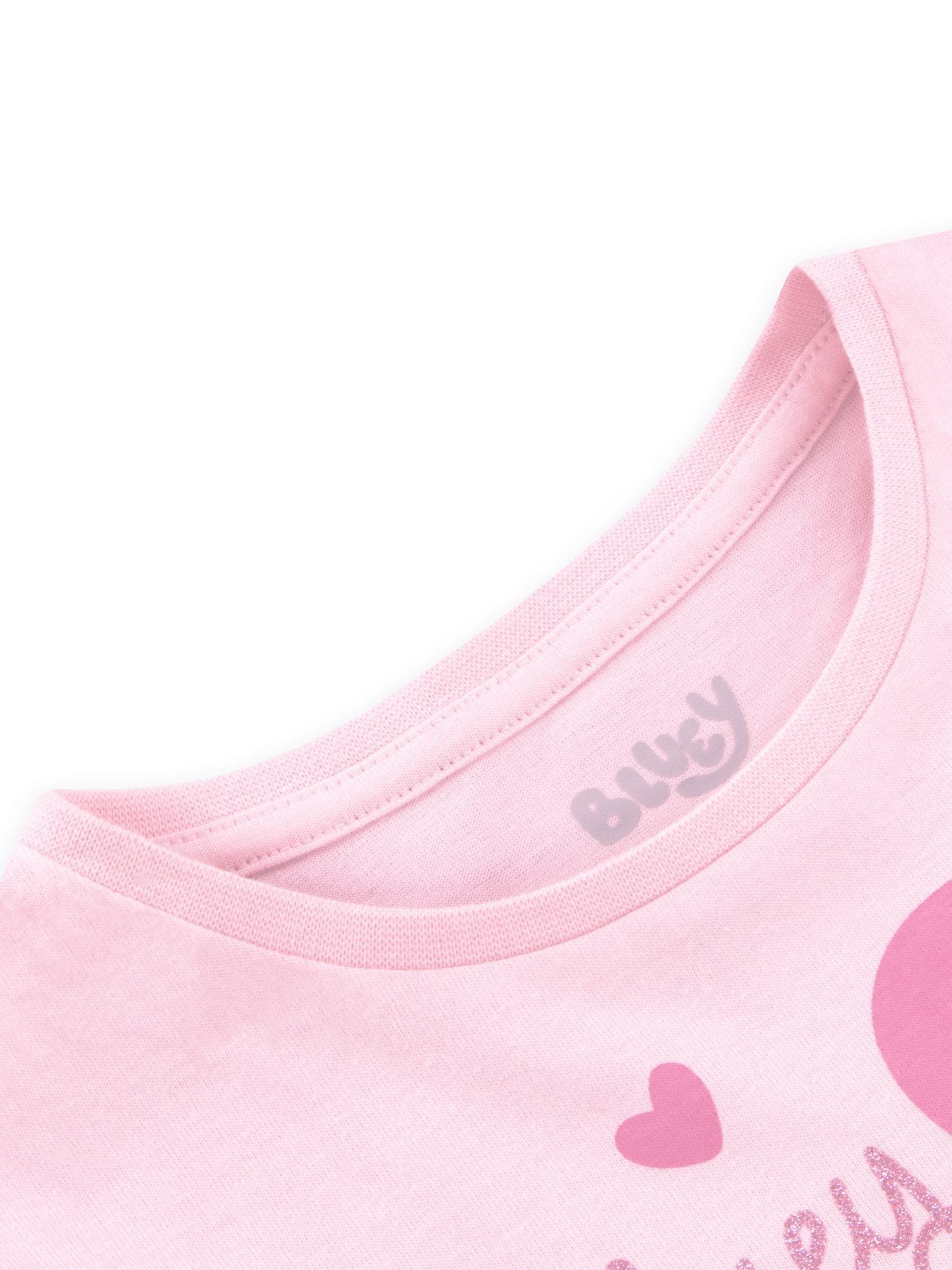 Character Bluey Long Sleeve 100% Cotton Dress