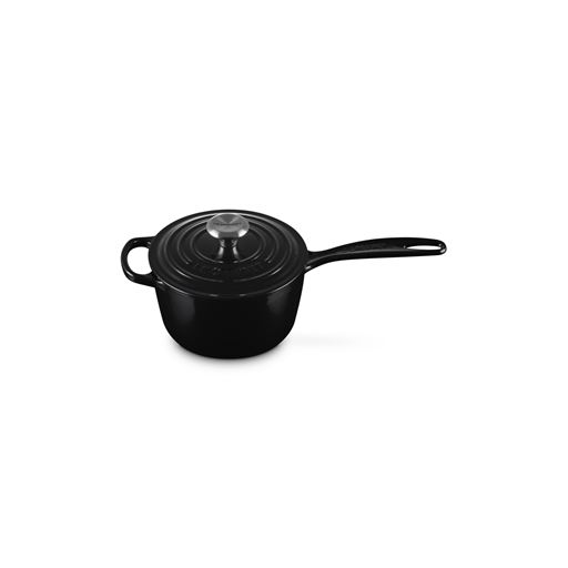 Le Creuset Signature Kasserolle, Black, 1,5 L
