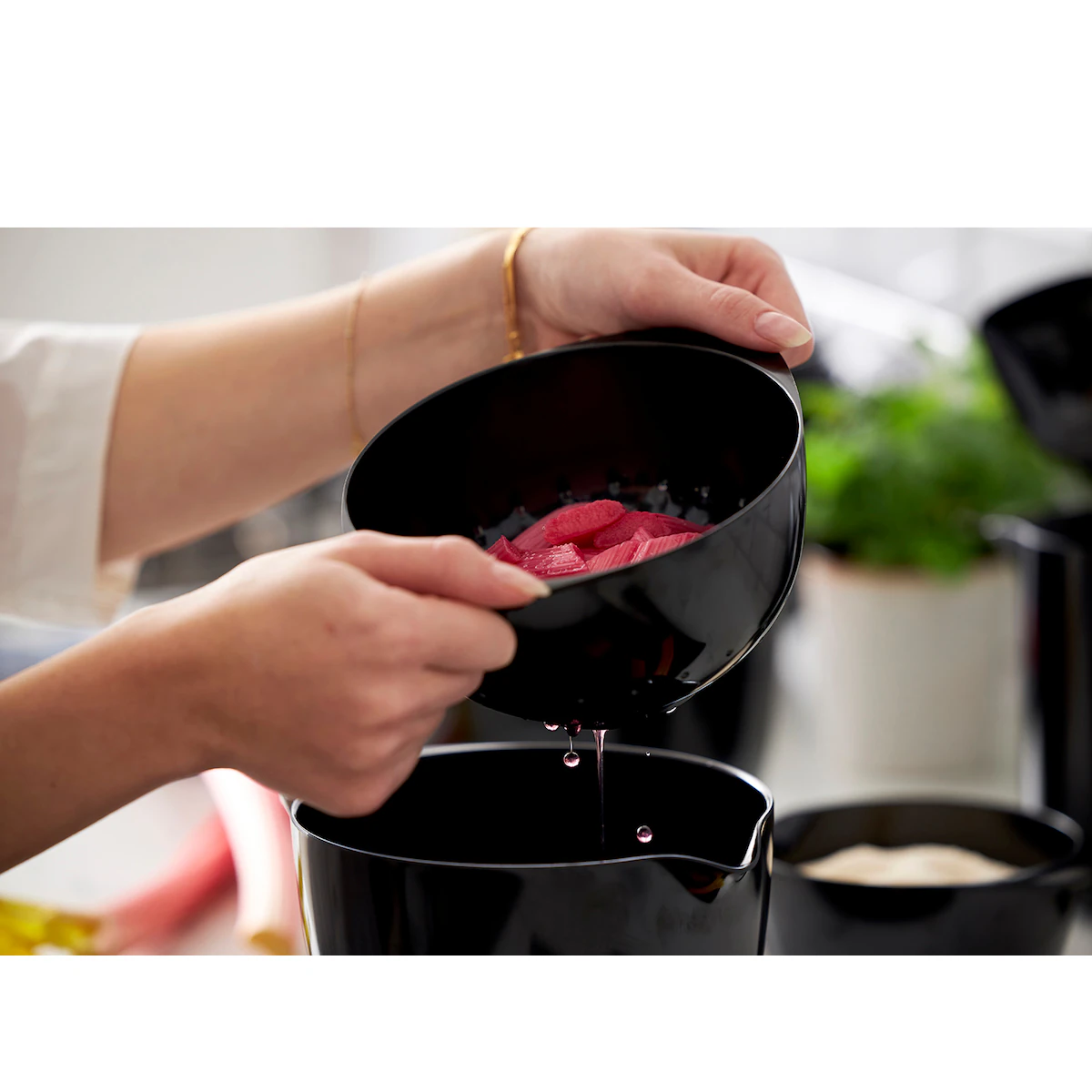 Rosti Colander Margrethe 4 liter Black