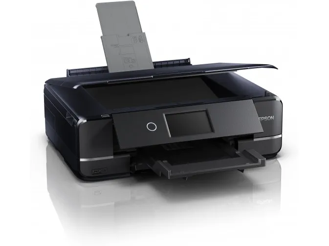 Epson Expression Photo XP-970 Small-in-One - Multifunktionsprinter - farve - blækprinter - A4 (210 x 297 mm) (original) - A3 (medie) - op til 8.1 spm (kopiering) - op til 8.5 spm (udskriver) - 100 ark - USB 2.0, LAN, Wi-Fi(n), USB vært