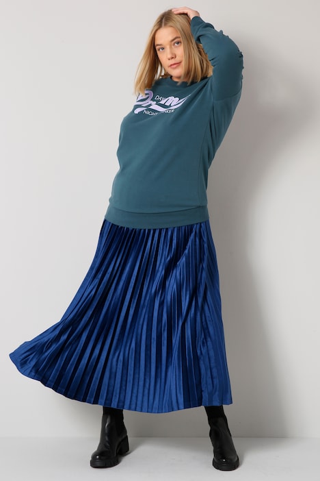 Sweatshirt, Schriftzug, Rundhals, Langarm