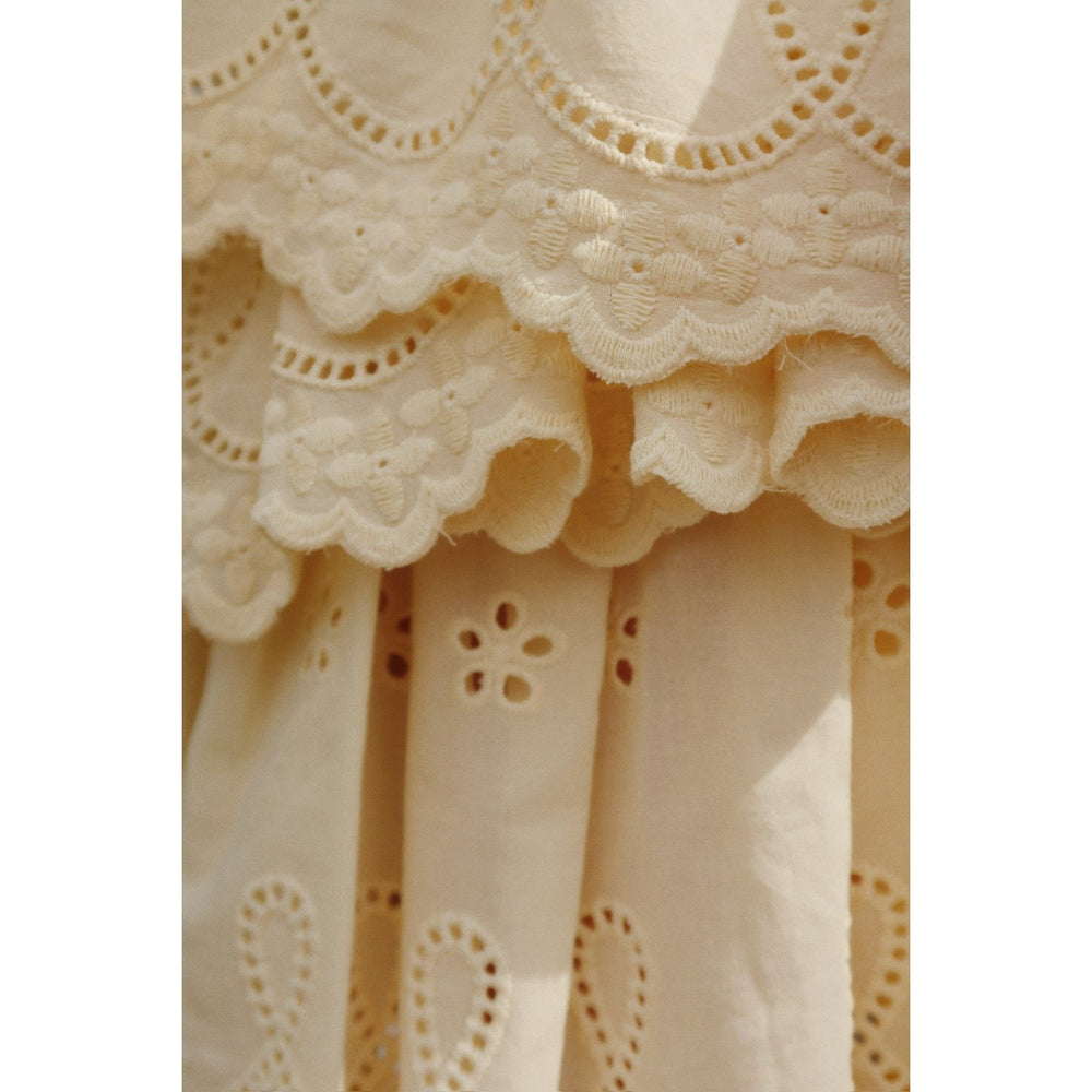 Køb Konges Sløjd Cloud Cream Posey Smock Nederdel