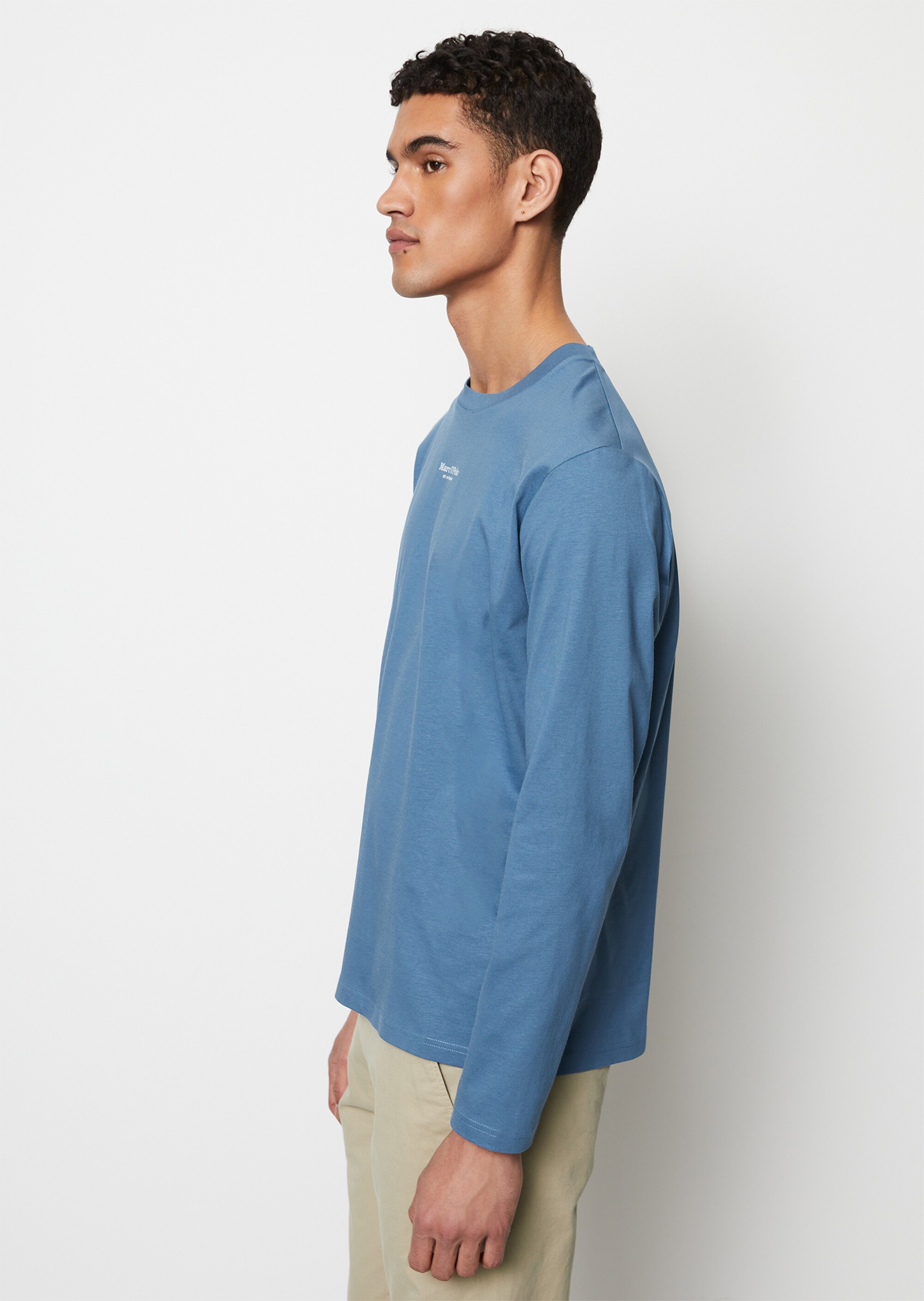 Longsleeve regular aus reiner Bio-Baumwolle
