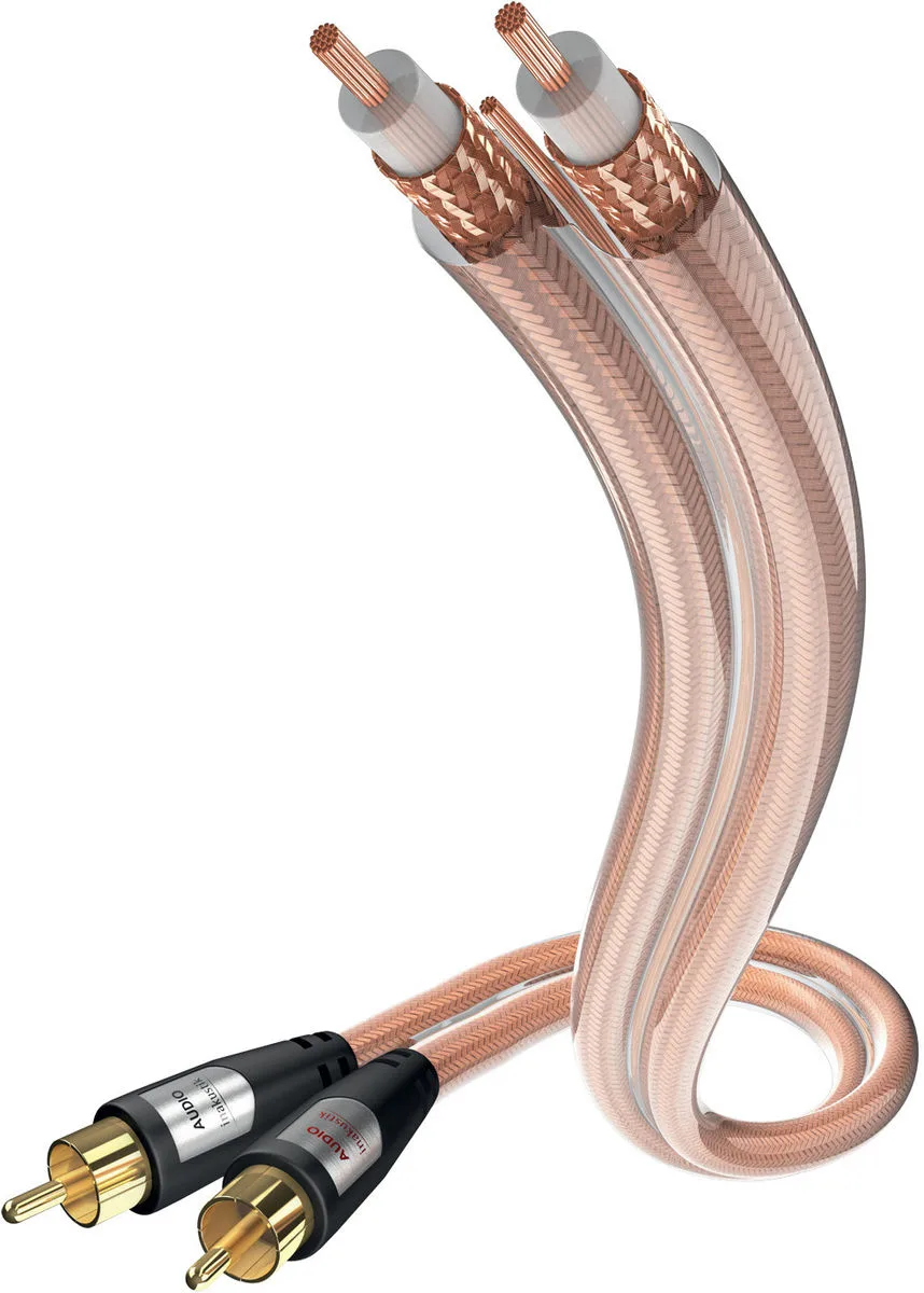 Inakustik Star Audio Cable RCA (2 x 0,75 m) Câbles RCA/Cinch stéréo