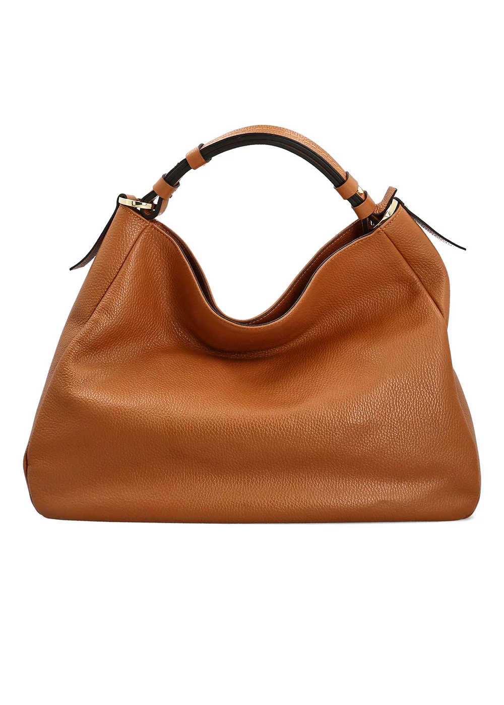 BESACE ANTOINETTE CUIR CAMEL