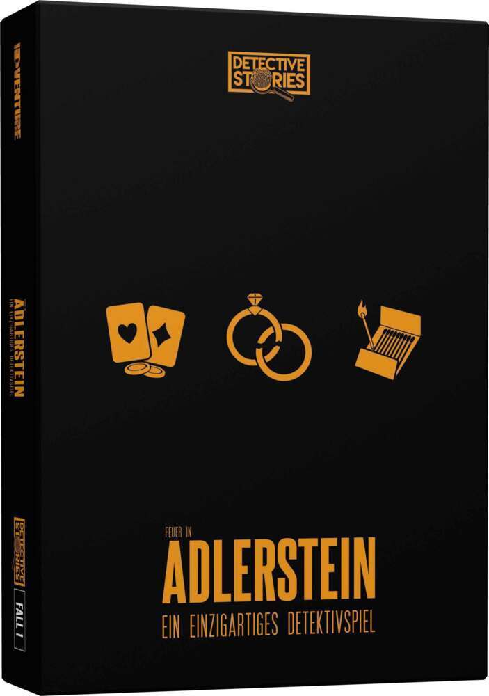 Krimi-Spielebox: Detective Stories iDventure - Das Feuer in Adlerstein (Fall 1)