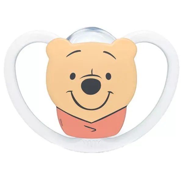 Nuk 2 Sucettes SPACE 6-18m Winnie l'ourson