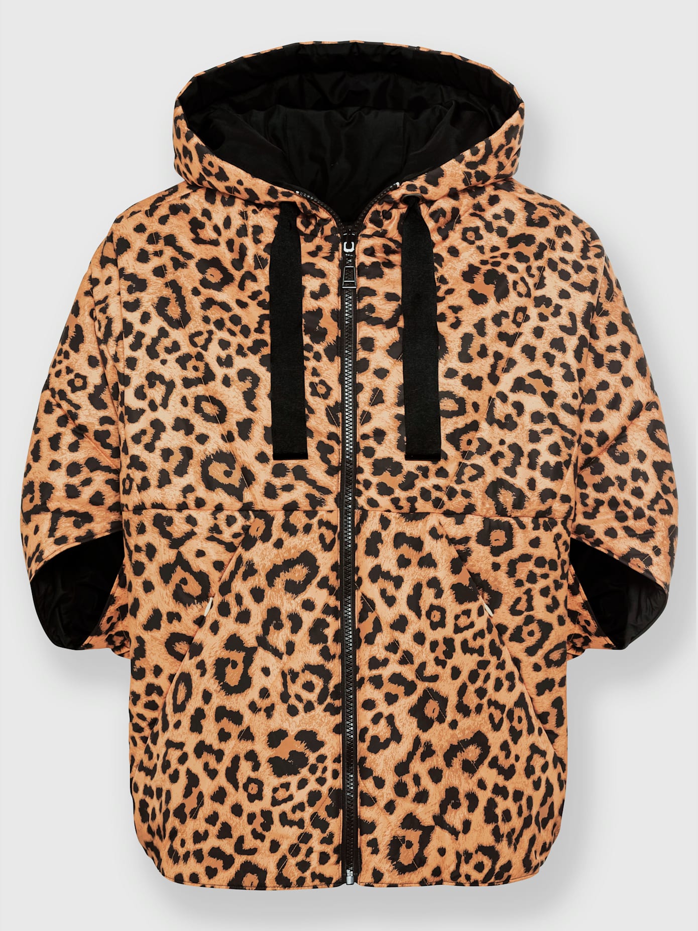 Veste d'extérieur joli motif léopard