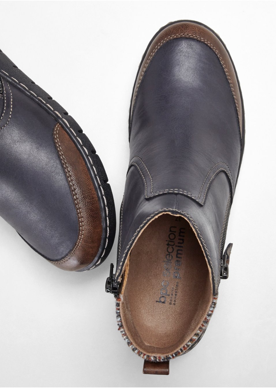 Boots en cuir