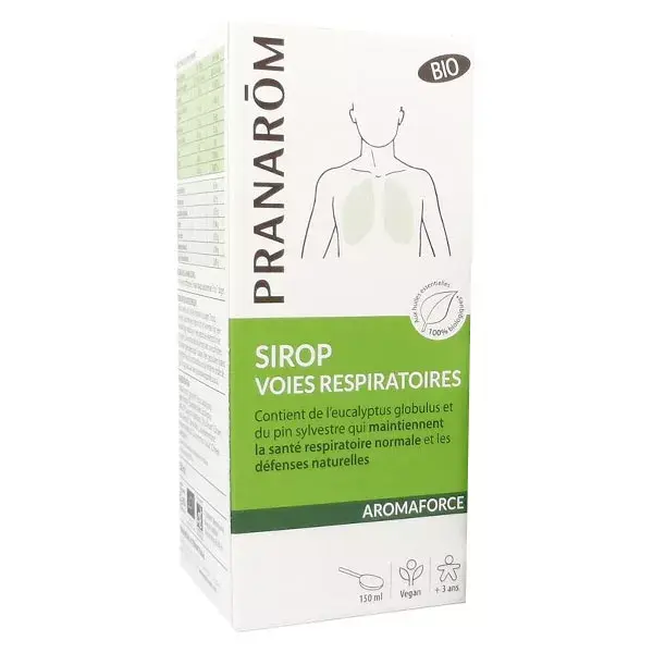 Xarope Respiratório Orgânico Pranarom Aromaforce 150ml