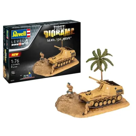 Revell First Diorama Set - Sd.Kfz. 124 