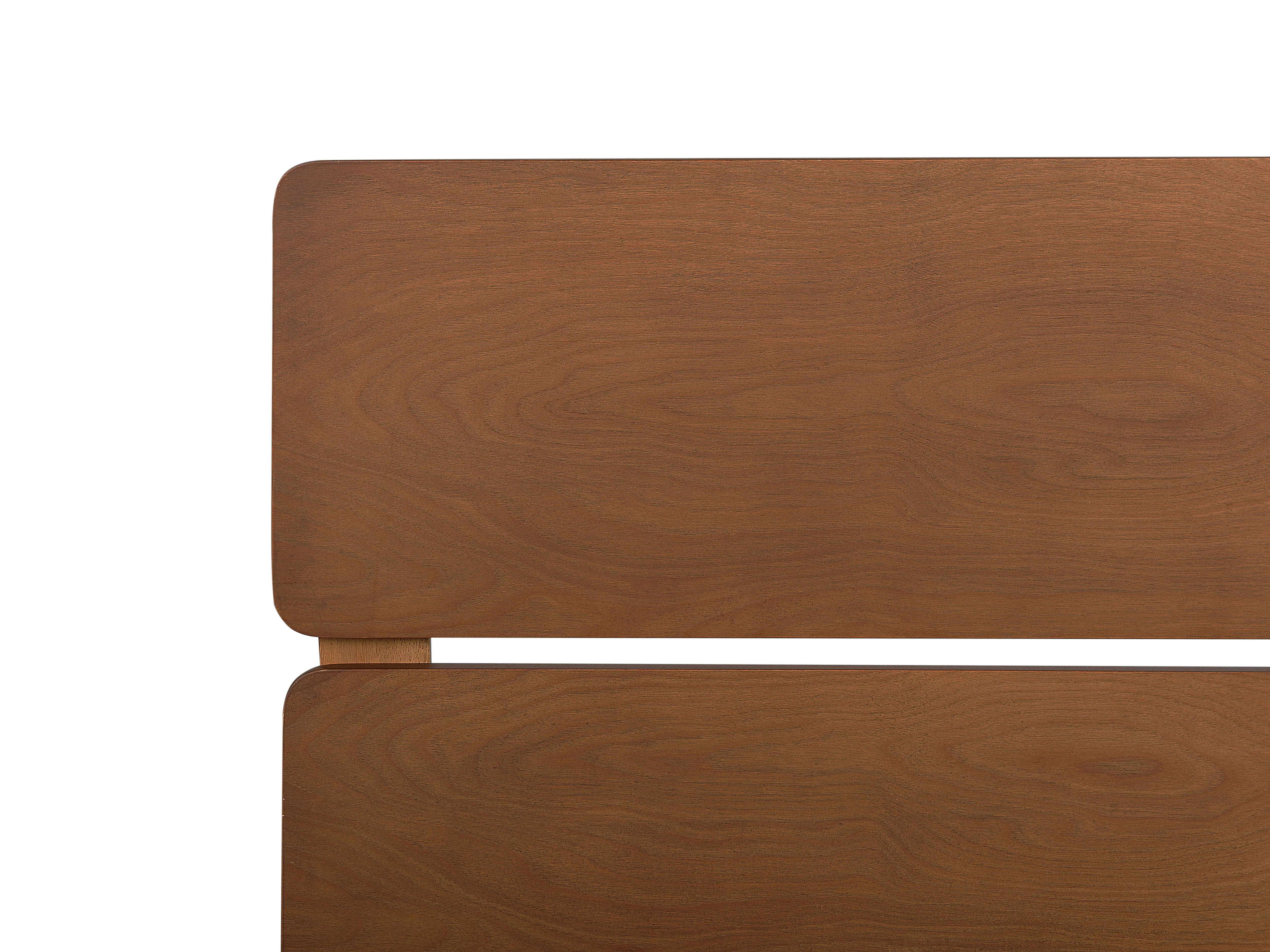 Bed Hout BOISSET 180 x 200 cm Donkerbruin