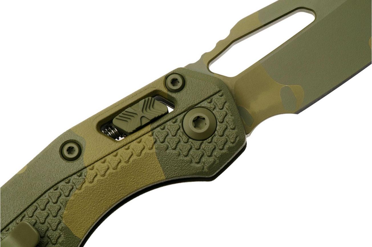 Microtech MSI Standard Issue 210T-1PMBOC-X9Z10, Camo M390MK, Bazooka Camo Polymer zakmes