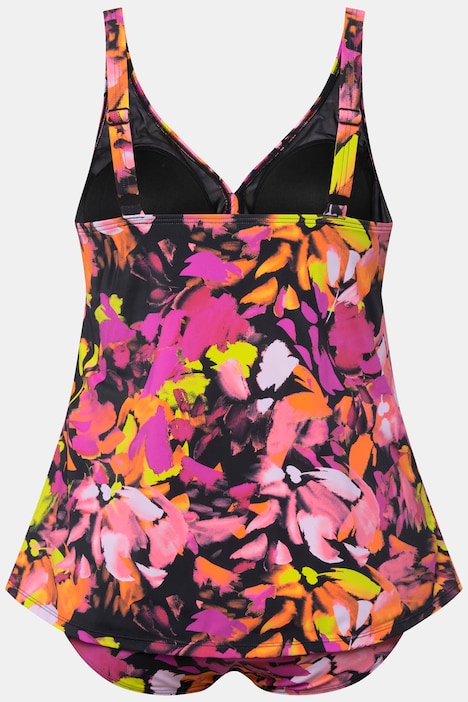 Tankini, Volants, Softcups, breite Träger