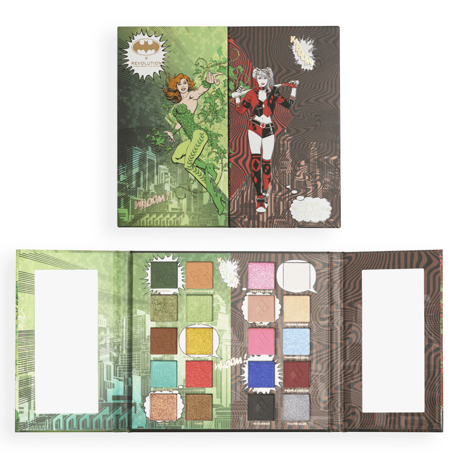 Makeup Revolution x DC Gotham City Comic Eyeshadow Palette 20x1,2g