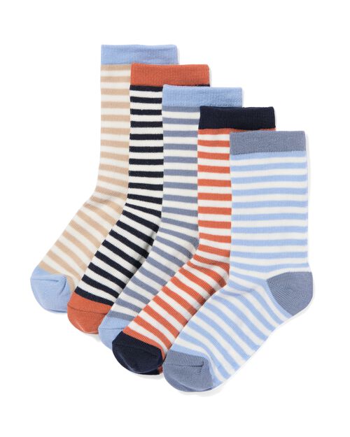 5 paires de chaussettes enfant avec du coton multi