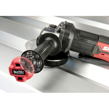 SKIL haakse slijper (slijptol) 9132AB 850W 125mm - antivibratie zijhandgreep