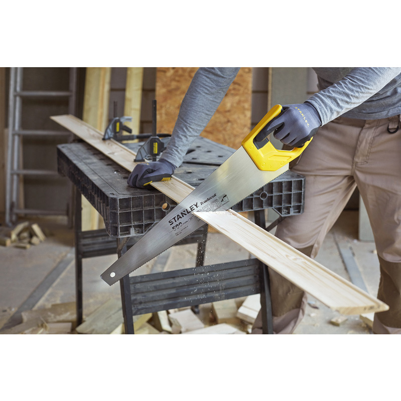 Stanley houtzaag tradecut universal 500mm