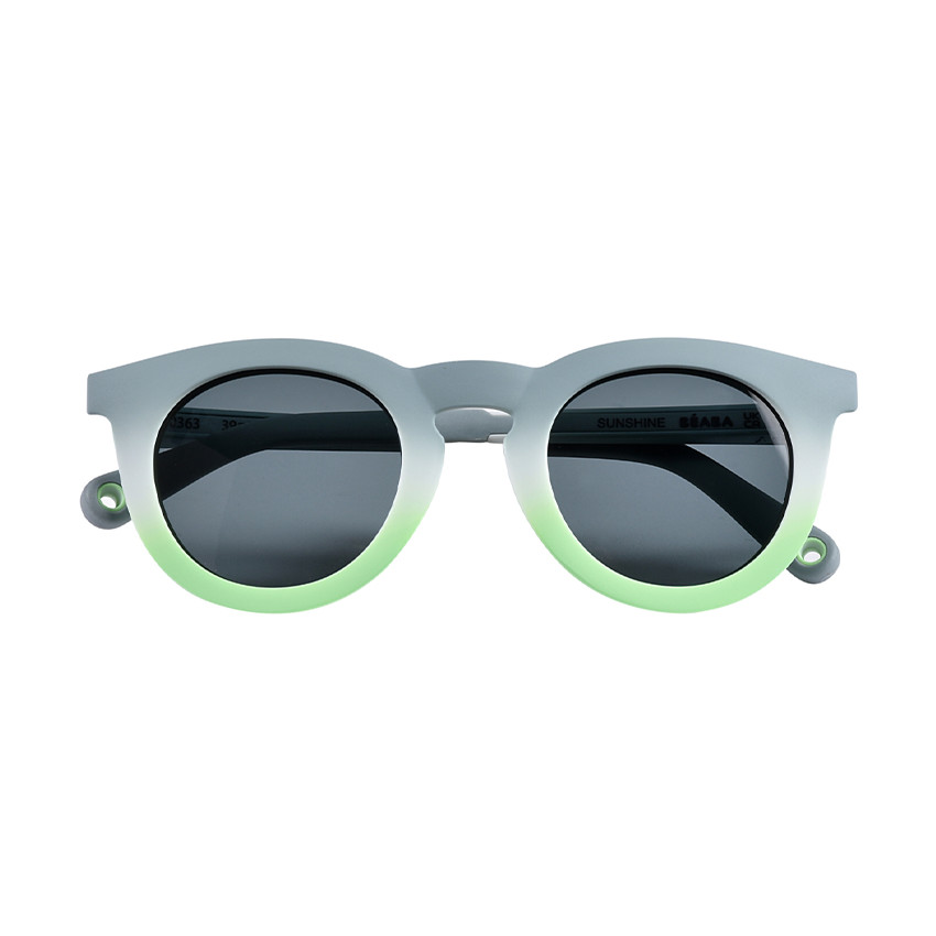 Lunettes de soleil avec cordon 4-6 ans Sunshine rainbow grey