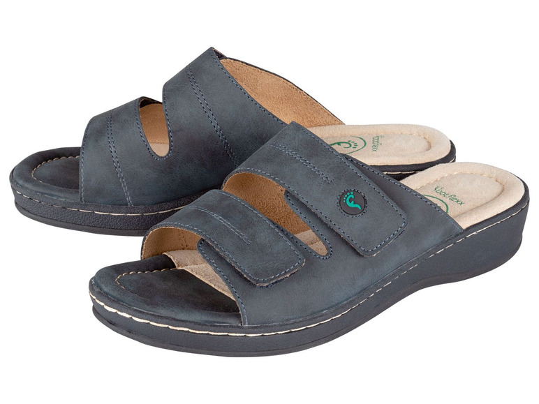 Comfortslippers voor dames, Footflexx-zool, G-wijdte