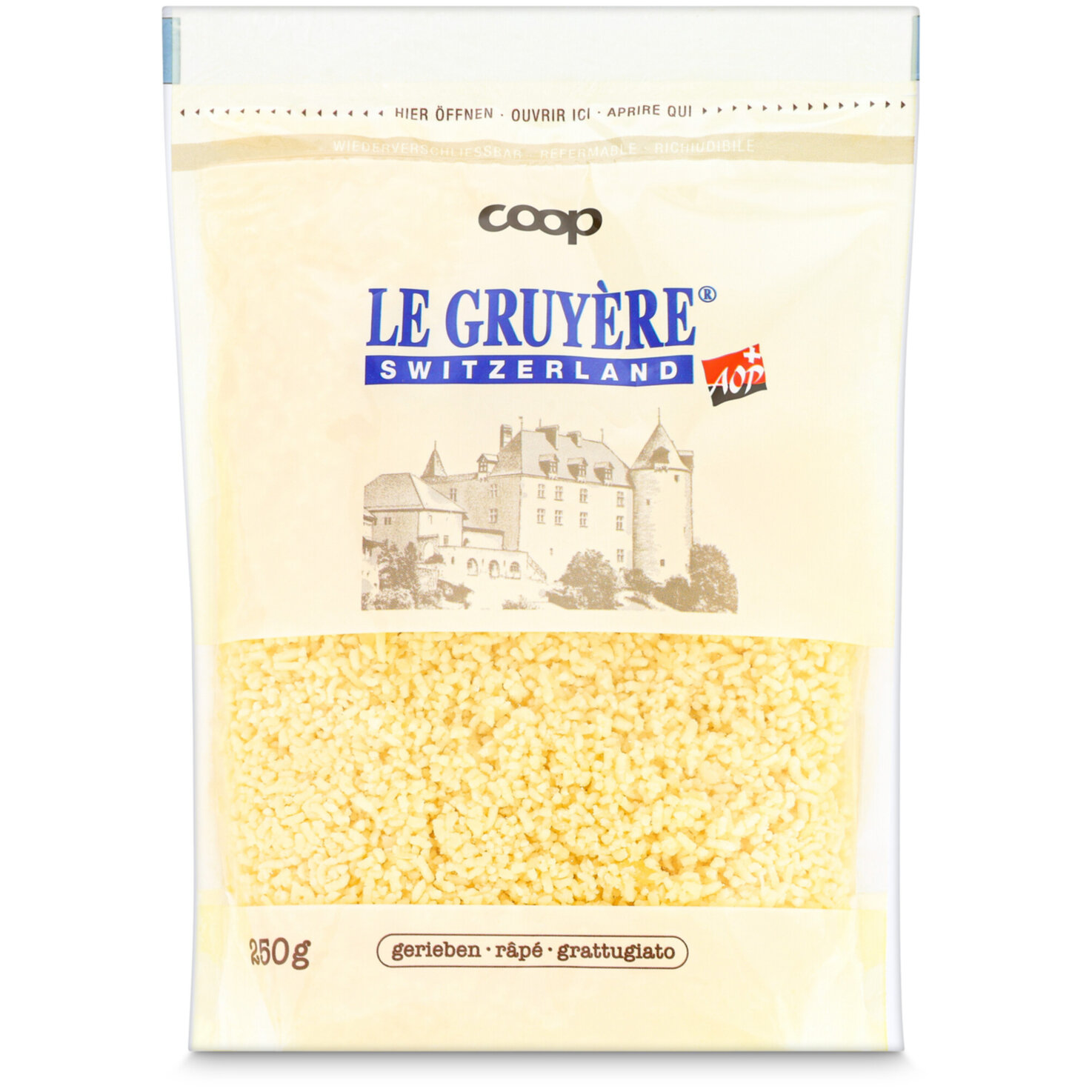 Le Gruyère Reibkäse
