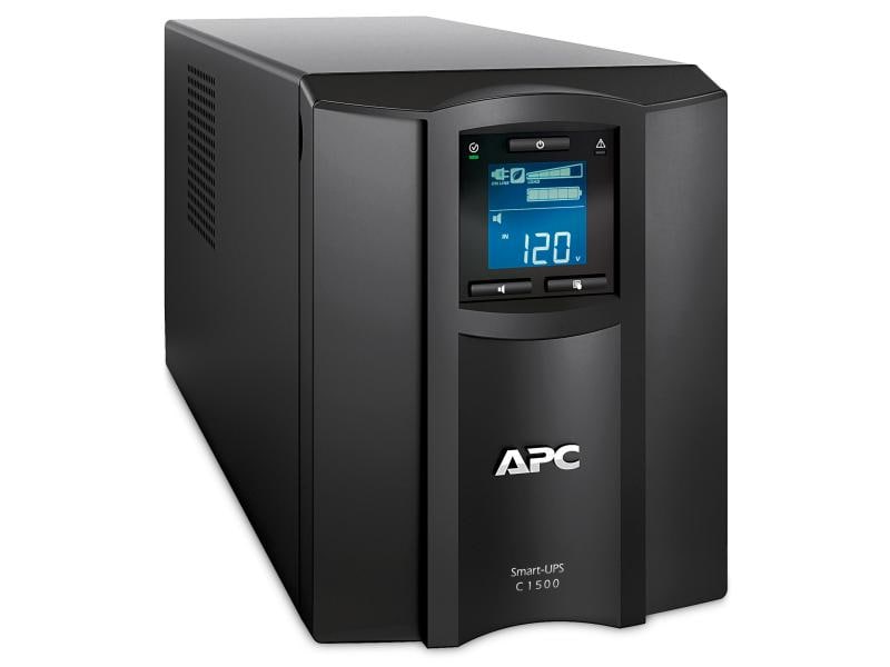APC USV SMC1500IC 1500 VA / 900 W Tower-Line-Interaktiv-USV mit SmartConnect