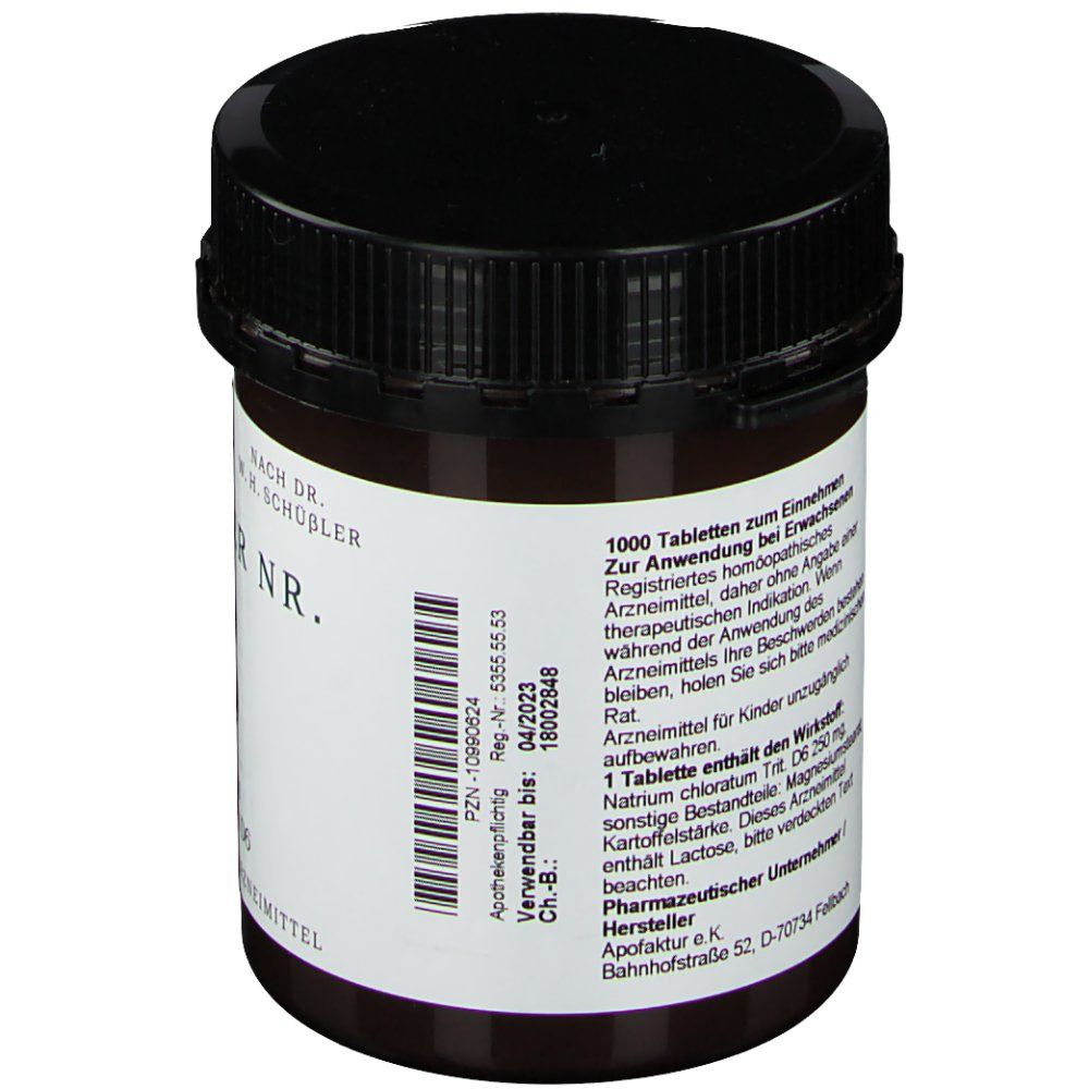 Schüssler Nr. 8 Natrium chloratum D 6 Tabletten