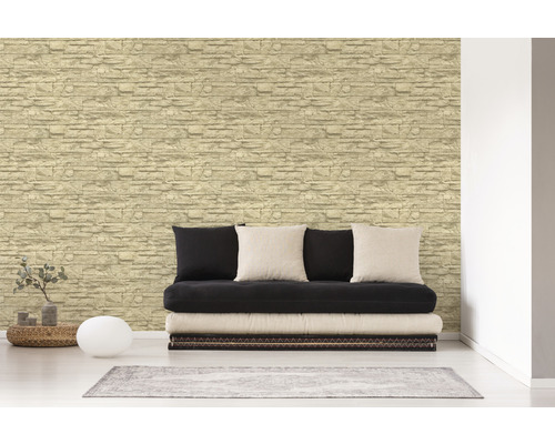 Vliesbehang 7071-30 Best of Wood'n Stone Broken Stone beige