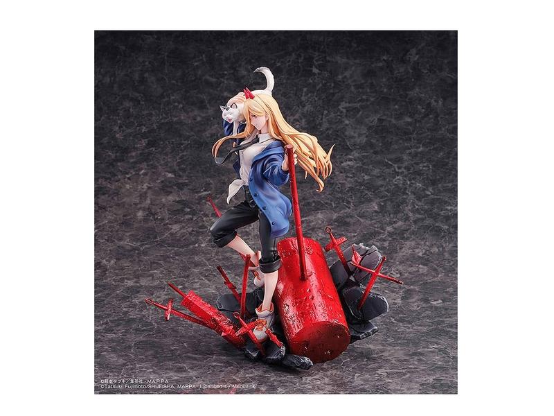 SEGA Goods Figur Power & Meowy 28 cm PVC-Statue