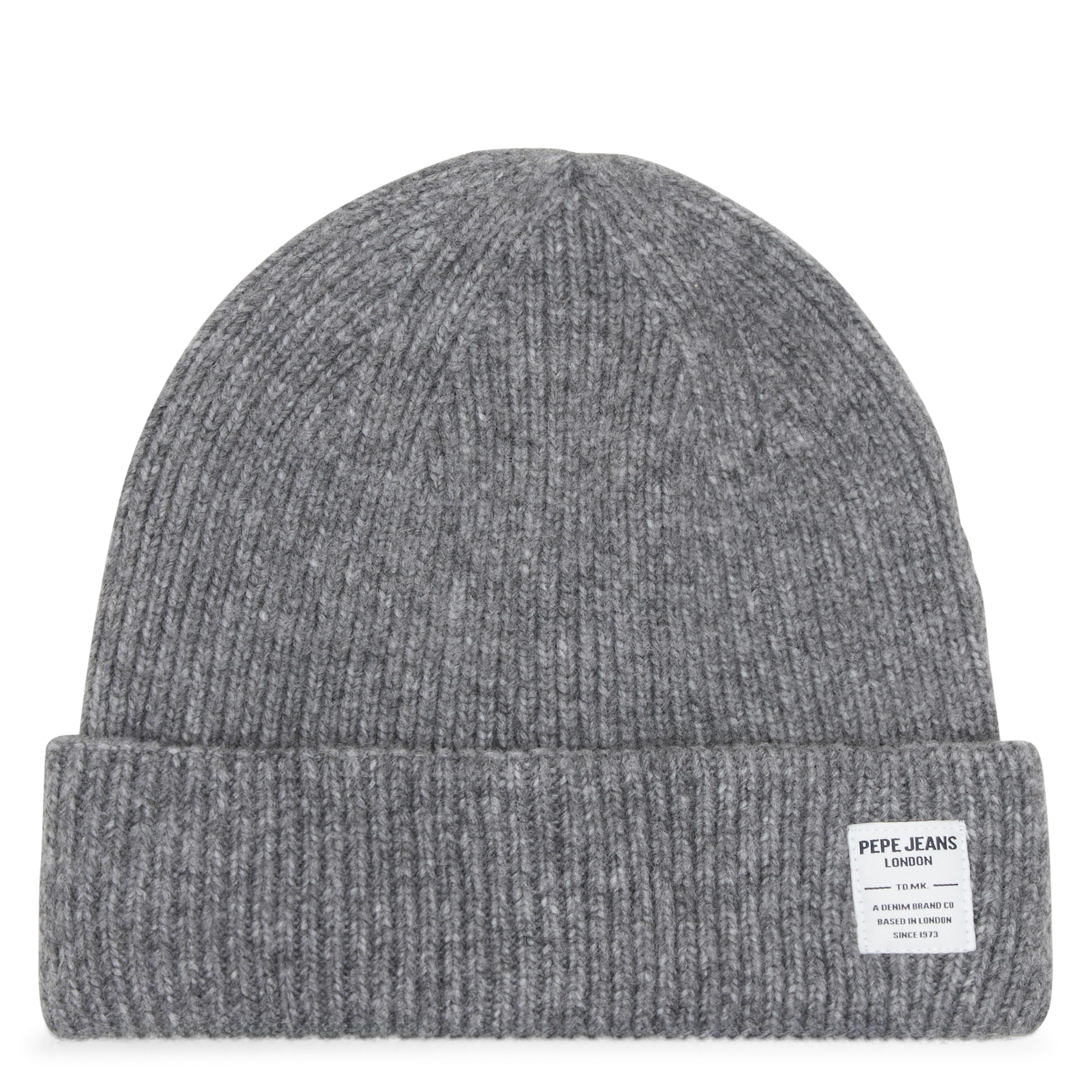 WEST - Bonnet en maille côtelé | Gris