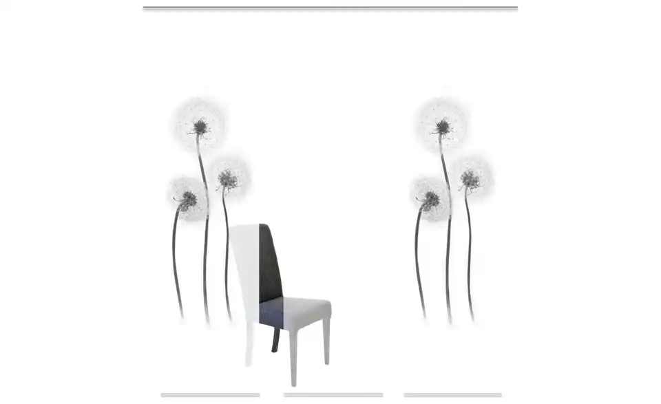 Schiebevorhang 3er-Set